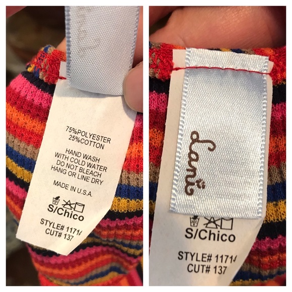 Go Your Own Way Ribbed stripe retro chic tube top - Picture 7 of 8